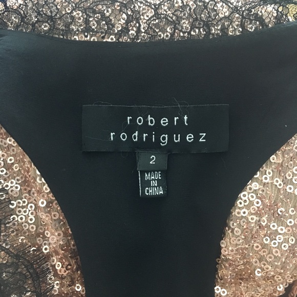 Robert Rodriguez Women's Sequin Dress Size 2 - Picture 5 of 6